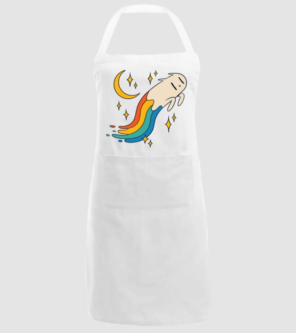Pisoi zburător model alb pe tricou