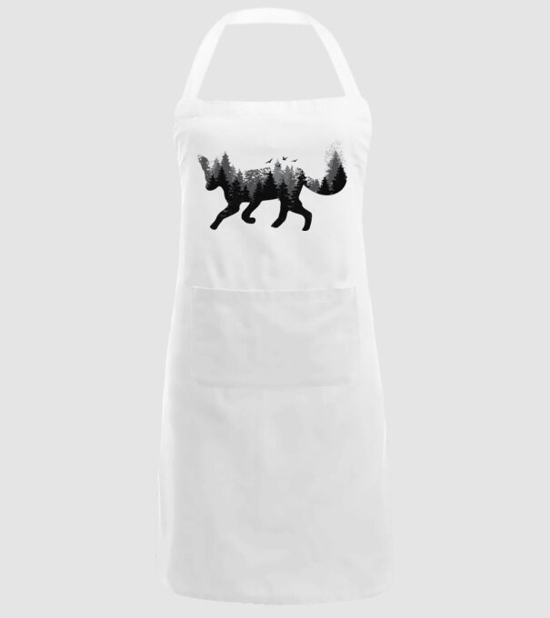 Vulpe pădure Natură model alb pe tricou