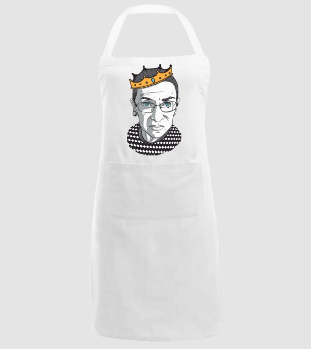 Ruth Bader Ginsburg model alb pe tricou