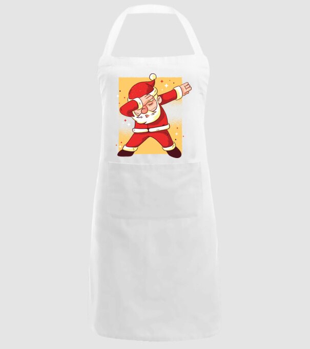 Santa DAB Moș Crăciun model alb pe tricou