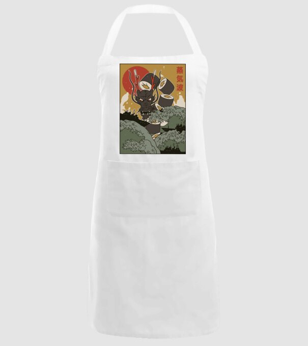 Dragon Sushi model alb pe tricou