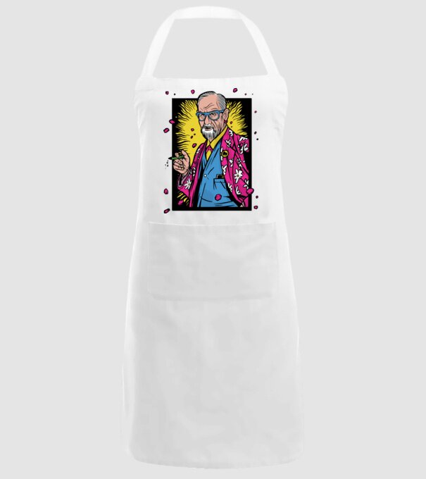 Sigmund Freud Filozof model alb pe tricou