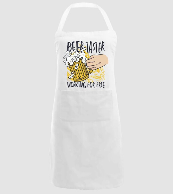 Degustare de bere model alb pe tricou