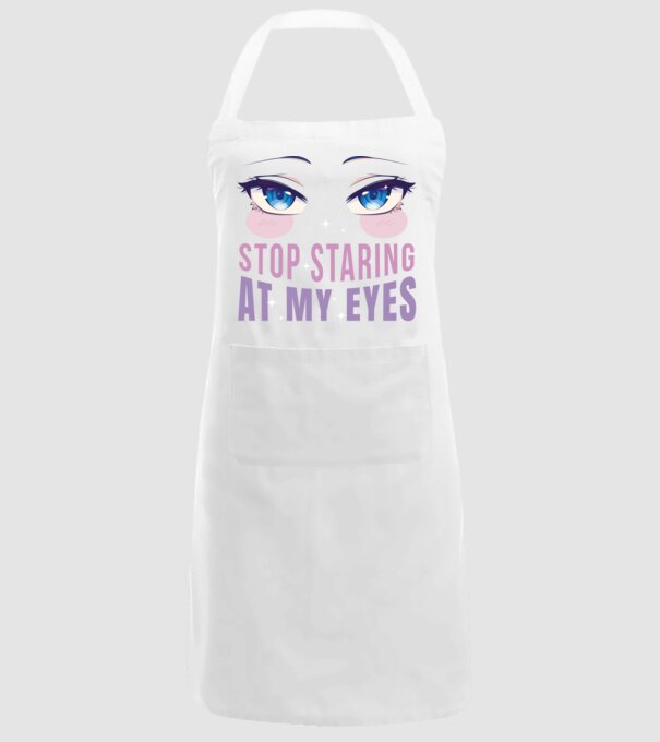 Ochi sexy Anime model alb pe tricou
