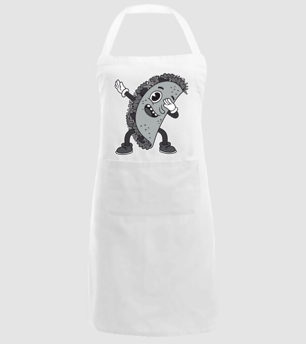 Taco DAB model alb pe tricou