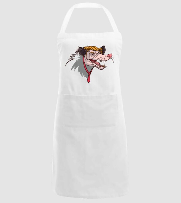 Trump Opossum model alb pe tricou