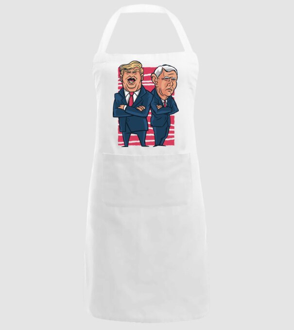 Trump Pence USA model alb pe tricou