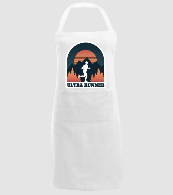 Ultra Runner Tricou alergare model alb pe tricou