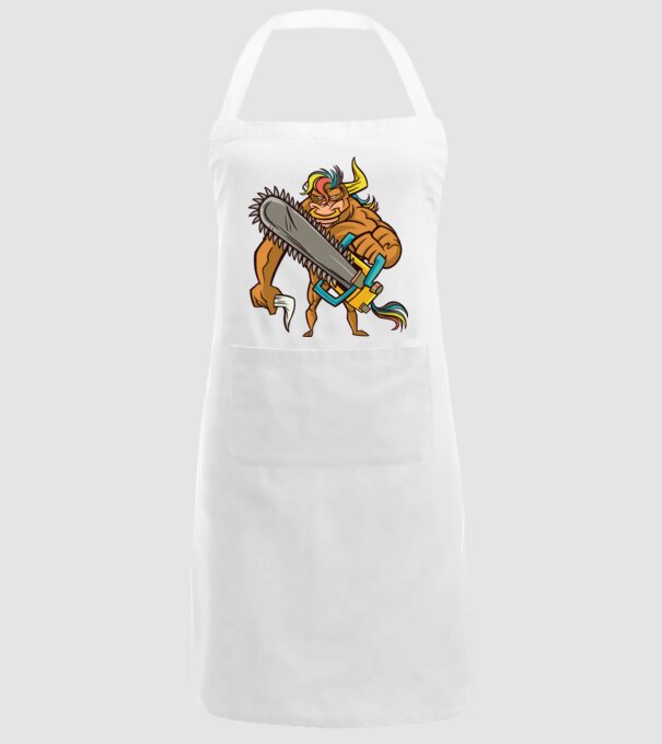 Unicorn Taur model alb pe tricou