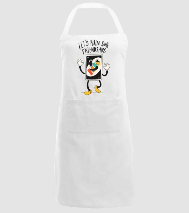 UNO +4 Cărți model alb pe tricou