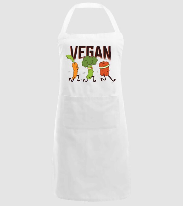 Legume vegan model alb pe tricou