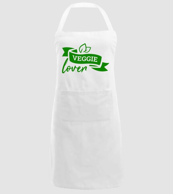 Veggie lover Iubitor de legume model alb pe tricou