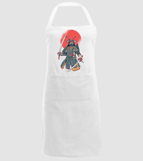 Vintage Samurai tricou arte marțiale orientale model alb pe tricou