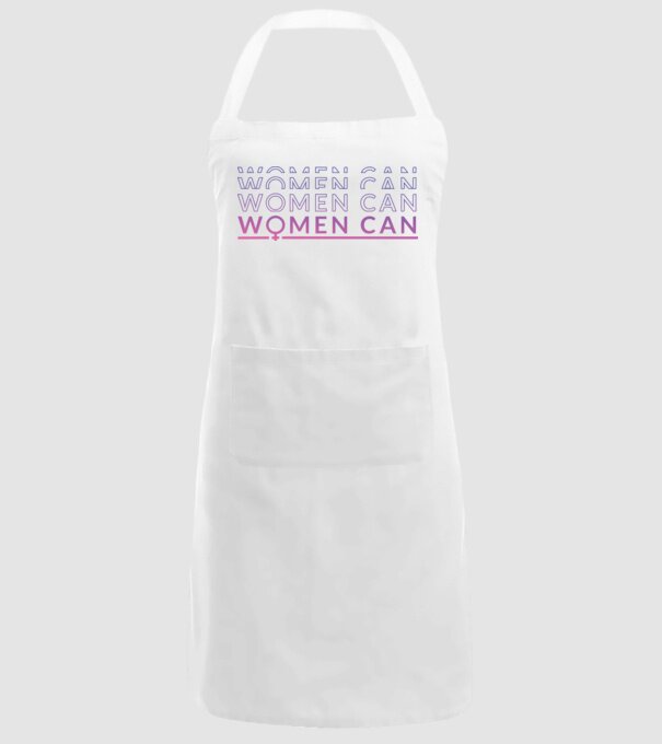 Women Can Ziua femeii model alb pe tricou