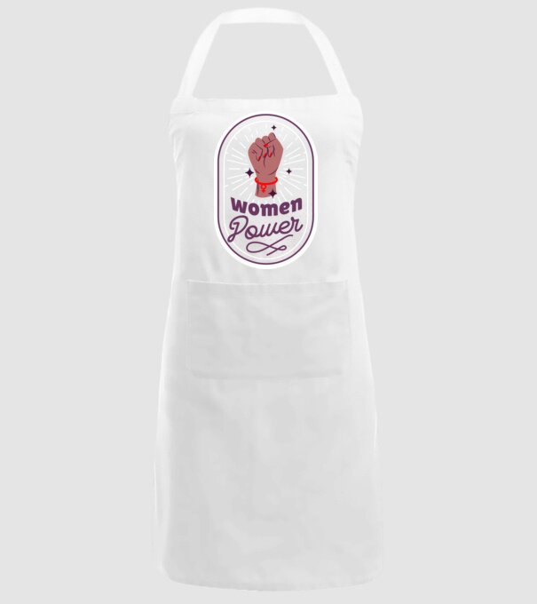 Women Power Ziua Femeii model alb pe tricou