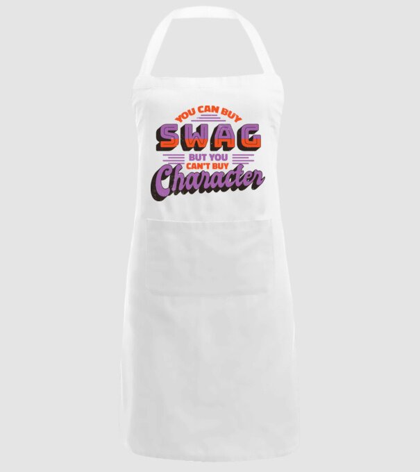 You can buy swag but you cant buy character model alb pe tricou