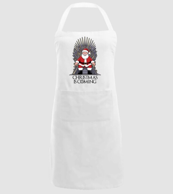 Christmas is Coming Alb model alb pe tricou