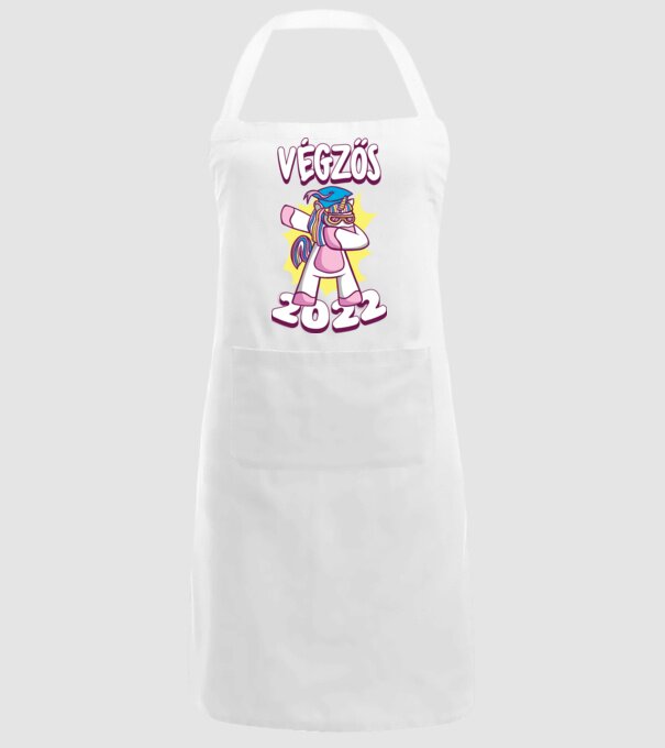 Inorog Absolvent model alb pe tricou