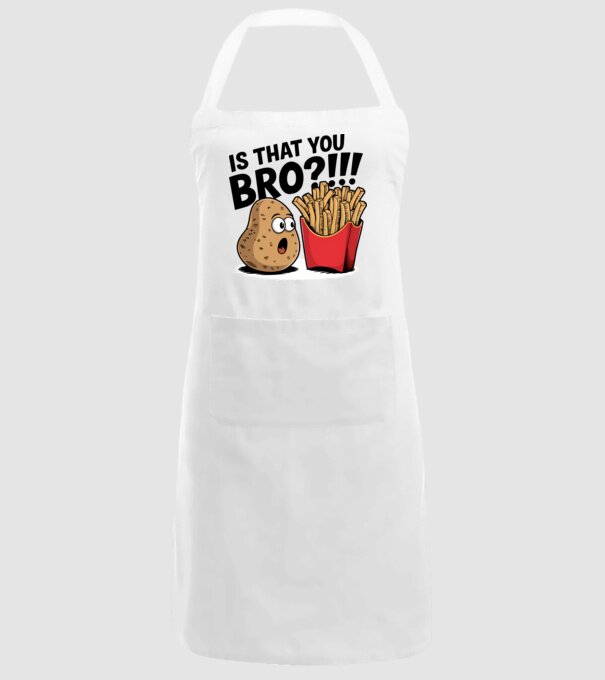 Is that you BRO?!! Alb model alb pe tricou