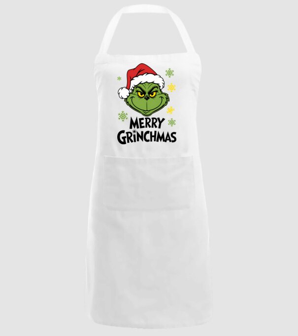 Merry Grinchmas Alb model alb pe tricou