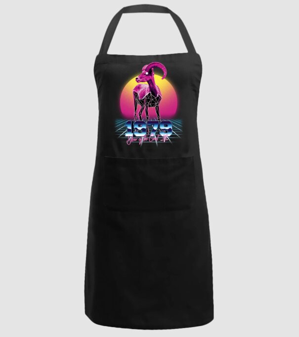 1979 Year of the Goat model negru pe tricou