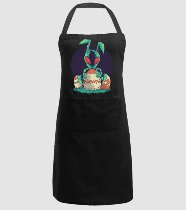 Paște Alien model negru pe tricou