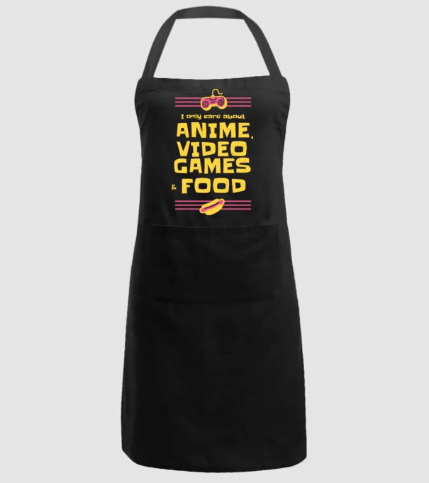 Joc video Anime model negru pe tricou