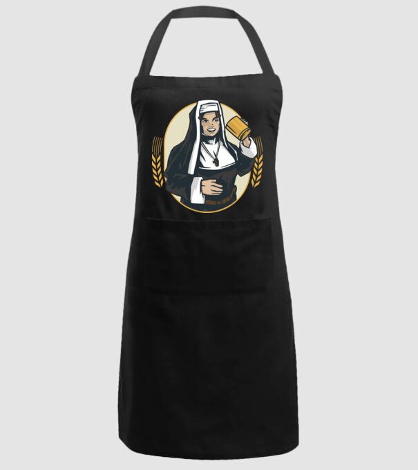 Bere Călugăriță model negru pe tricou