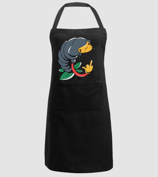 Izopodă model negru pe tricou