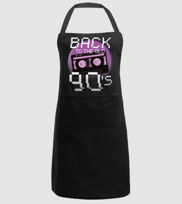 'Back to the 90s Înapoi în anii ''90' model negru pe tricou