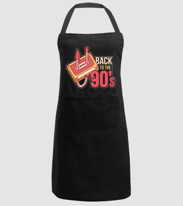'Back to the 90s Înapoi în anii ''90 Retro' model negru pe tricou