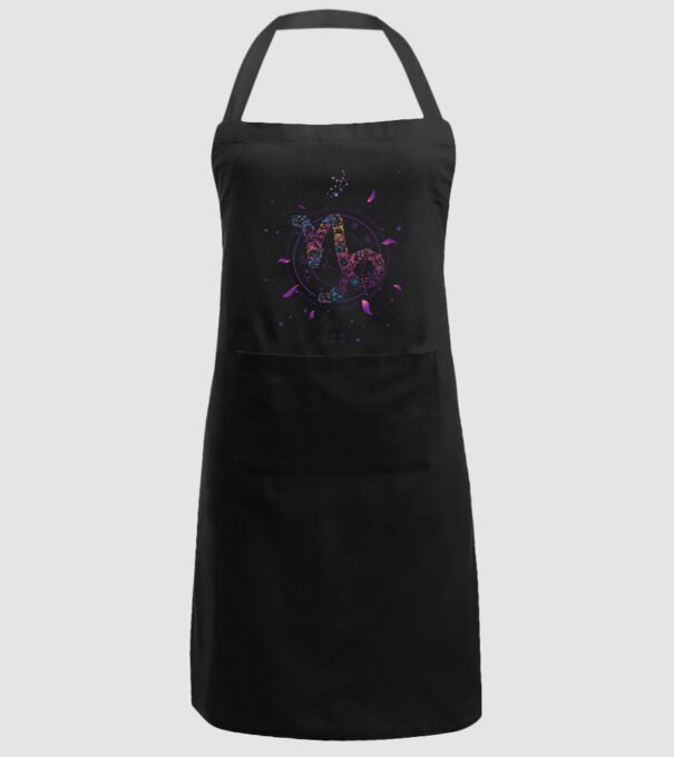 Capricorn Zodiac model negru pe tricou