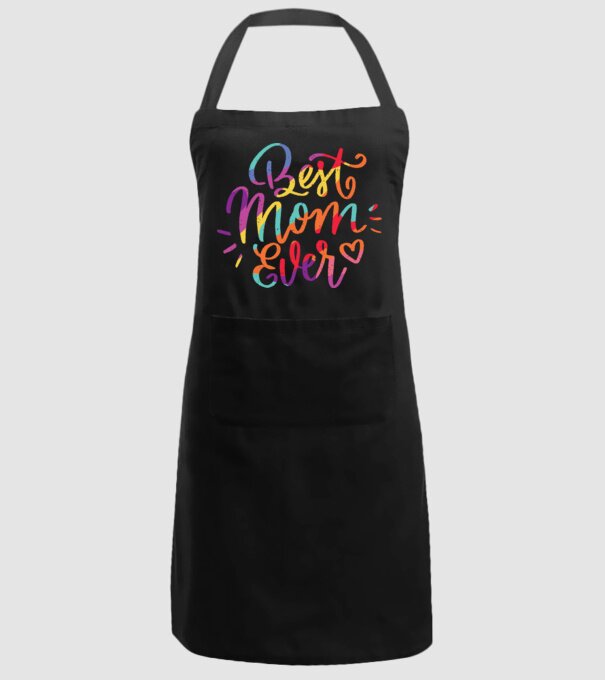 Best Mom Ever - Cea mai bună mamă model negru pe tricou