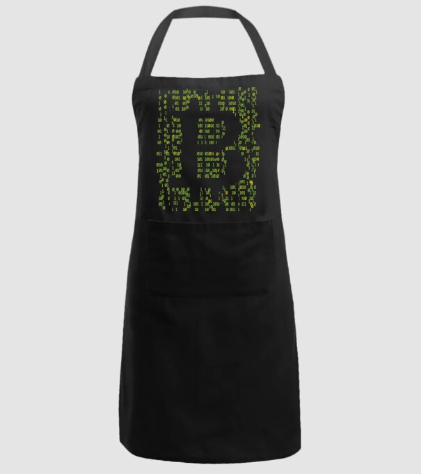 Bitcoin Matrice model negru pe tricou