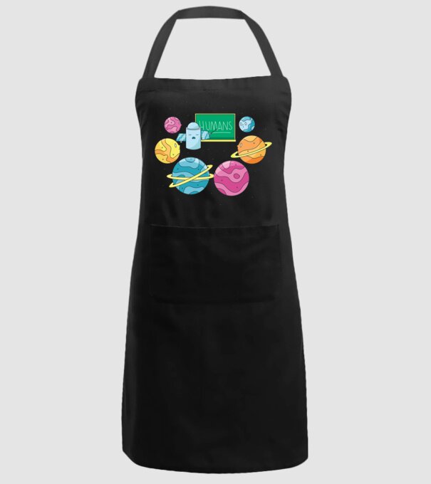 Învățarea planetelor model negru pe tricou