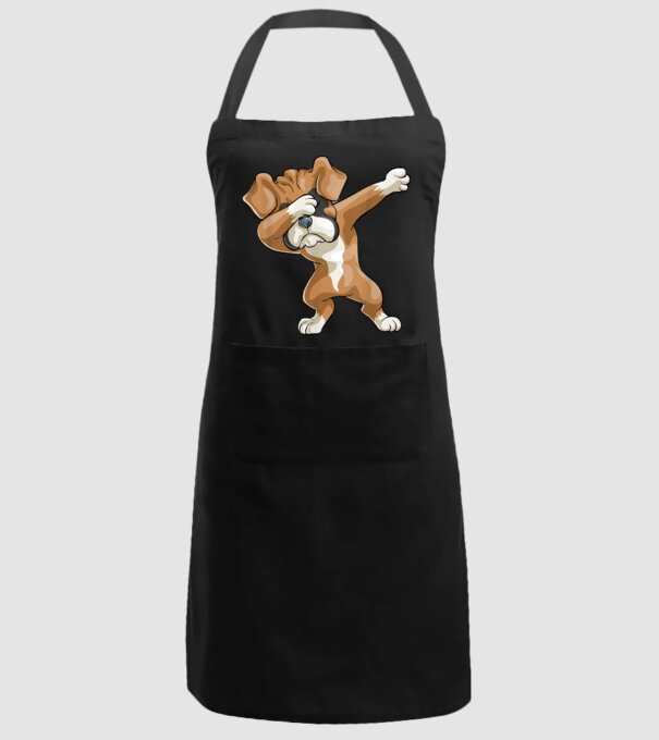 Boxer dab model negru pe tricou