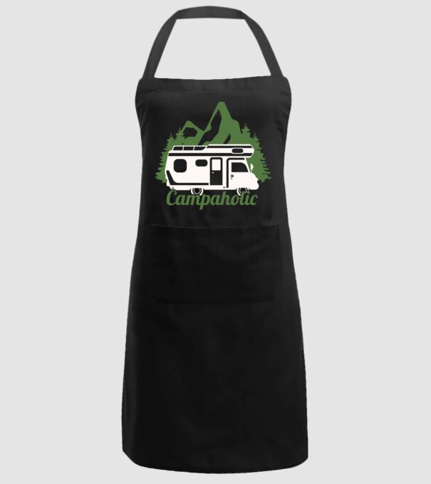 Campare Campaholic model negru pe tricou