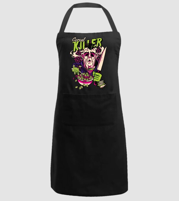 Cereale Killer Fulgi de cereale model negru pe tricou