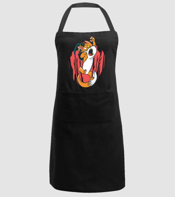 Pisică Vrăjitoare model negru pe tricou
