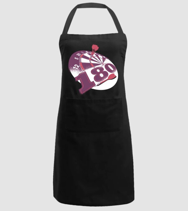 Darts 180 tricou model negru pe tricou