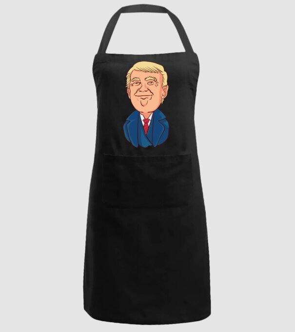Donald Trump model negru pe tricou