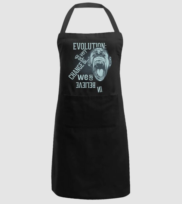 Evolution - Very gradual change model negru pe tricou