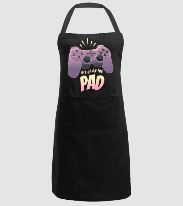 Gamer Controler model negru pe tricou