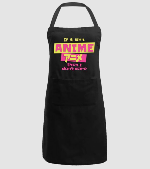 Dacă nu va fi Anime, atunci nici nu-mi pasă model negru pe tricou