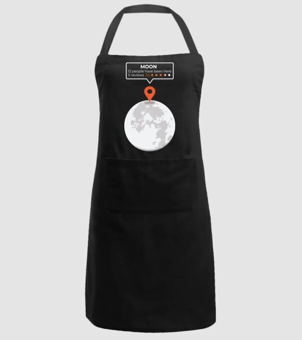 Luna Recenzie model negru pe tricou