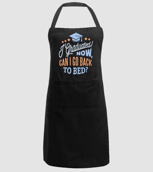 I graduated, can i go back to bed? Pentru absolvire model negru pe tricou