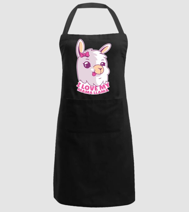 I Love My Papa Llama tricou drăguț cu lamă pentru bunica model negru pe tricou