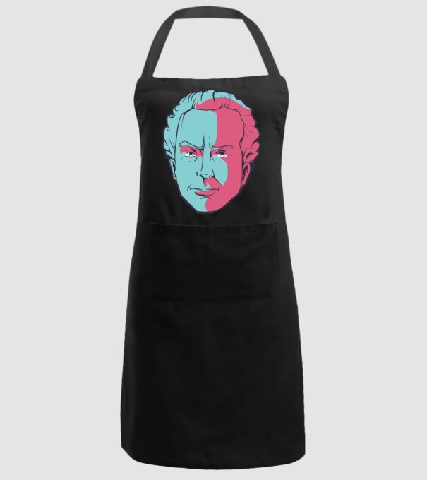 Immanuel Kant model negru pe tricou