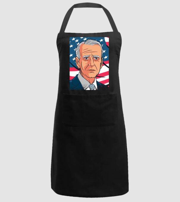 Joe Biden USA model negru pe tricou