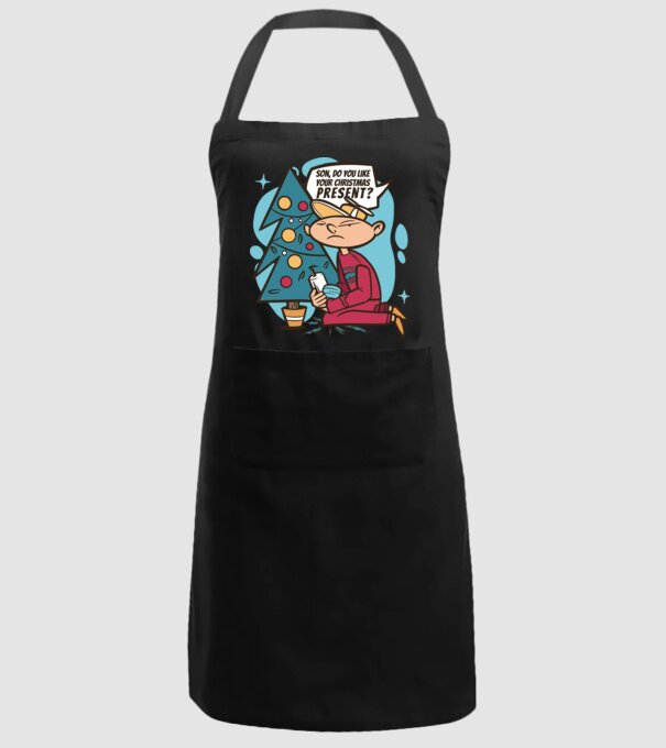 Cadouri de Crăciun model negru pe tricou